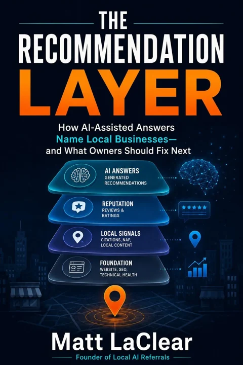 The Recommendation Layer — cover of the source book by Matt LaClear